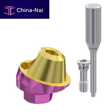 Conical implant abutment UAMD-170 serieshexagonalinternalmulti-unit angled