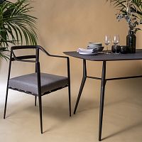 Contemporary chair Urbanoutdoorindoorfabric