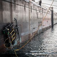 Hull cleaning underwater ROV