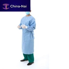 Unisex surgical gown non-wovenblue