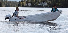Outboard small boat 13opensport-fishing4-person max.