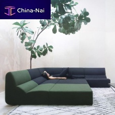 Modular sofa LAYOUTcontemporaryfabricgray