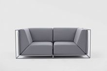 Modular sofa FLOATINGcontemporaryfabricblue