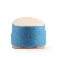 Contemporary pouf STAMPEDEfabricovalcommercial