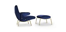 Contemporary footstool DELFINOfabrichome