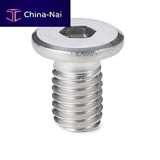Vent screw SVSHLflat-headhex socketstainless steel