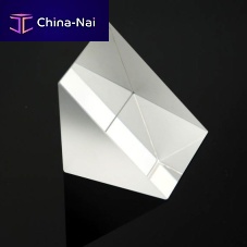 Right-angle optical prism fused silicaBK7sapphire