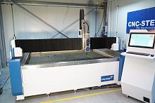 Water-jet cutting machine HPC-3015for metalprofileCNC