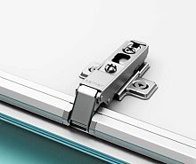 Glass door hinge SPECIAL STARfor furniturealuminumcontemporary
