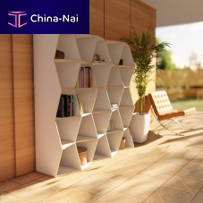 Free-standing bookcase MESHcontemporaryplywoodbirch