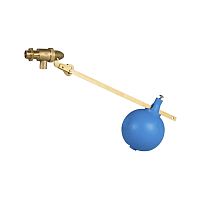 Floating ball valve 8Afloatfor waternickel-plated brass