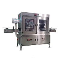 Continuous drying system for jarsfor bottleswith belt conveyor