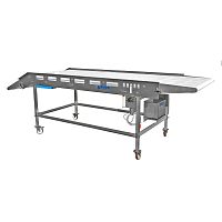 Belt conveyor for the food industry