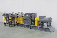 Compounding extruder TM M for hot-meltfor rubberco-rotating twin-screw