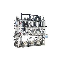 Compact waste water treatment