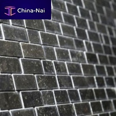 Indoor mosaic tile BLAUWE HARDSTEEN MOSAICSwallstoneembossed