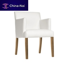Contemporary chair EBROindoorfabricbeech base