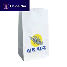 Aircraft sickness bag Air KBZ paper