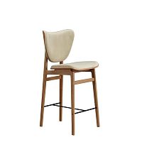 Contemporary bar chair ELEPHANTindoorvelvetwood veneer