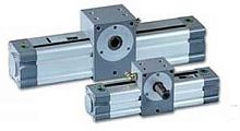 Rotary cylinder pneumaticrack-and-piniondouble-acting