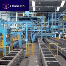 Processing line clay sand