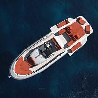 Outboard center console boat ALA 11sterndrivedieseltwin-engine