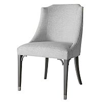 Traditional chair Baileyindoorfabricwooden base