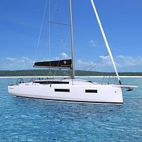 Cruising sailboat SUN ODYSSEY 3503-cabin2-cabinwith bowsprit