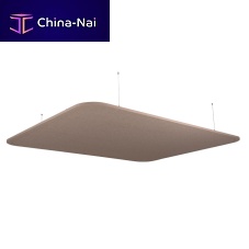 Ceiling acoustic panel 711.24.12.000.00PETrectangularfabric look