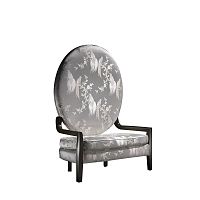 Traditional upholstered bench MOONfabricleatherhigh-back