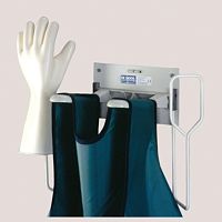 Wall-mounted X-ray apron rack WMH