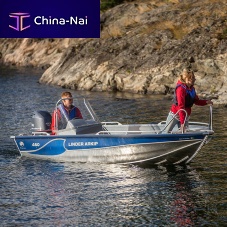 Outboard center console boat ARKIP 460side consoleskisport-fishing