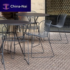 Contemporary chair BOLONIA gardenindoorgalvanised steel