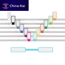Identification label LABEL YOUR CABLEcablewrap-aroundfor patch panels