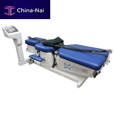 Lumbar traction table