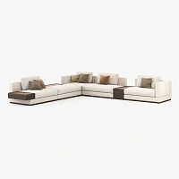 Modular sofa FLETCHER cornercontemporaryfabric