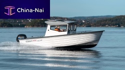 Outboard day fishing boat 600 Pro HTwheelhouse6-person max.sundeck