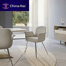 Contemporary chair Soul indoorfabricleather
