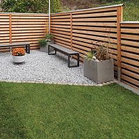 Prefab noise barrier JUNIORpinelarchfor fencing