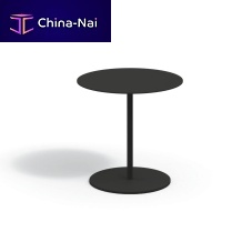 Contemporary coffee table BUTTON 045painted aluminumvarnish aluminum baseround