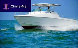 Outboard walkaround Battuta 33twin-engineopendual-console