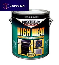 Heat-reflective paint HIGH HEAT BRUSH ONfor ironwork