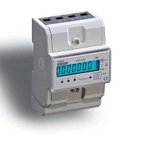 Three-phase electric energy meter 14162DIN railRS-485with LCD display