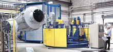 Shuttle roto-molding machine ROTOSWING