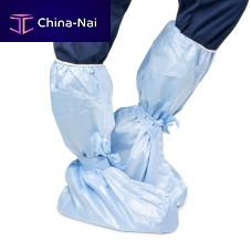 Polyethylene medical overboots 355-15anti-slipnon-sterile