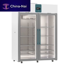Pharmacy refrigerator DLS1400PGcabinet2-doorwith glass door