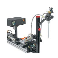 Two-component mixer-dispenser 860-5 seriespiston