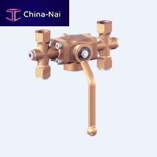 Ball valve 2780leverbronzefor food applications
