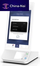 Self-service terminal Droid1011projected capacitive touchscreenwith touchpadkiosk