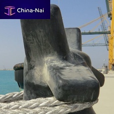 Terminal mooring bollard